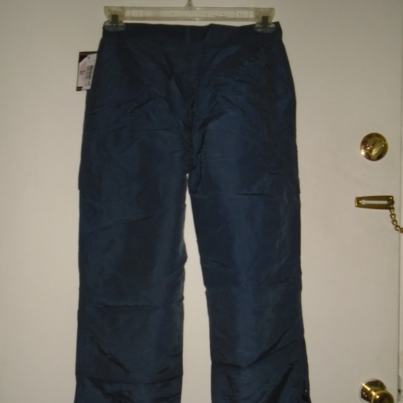 Vintage Rare Nylon Zipper Pockets Drawstring Zipper legs Cargo Pants - Picture 12 of 14